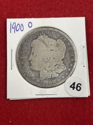 1900 O Morgan Silver Dollar Coin (1 of 2)