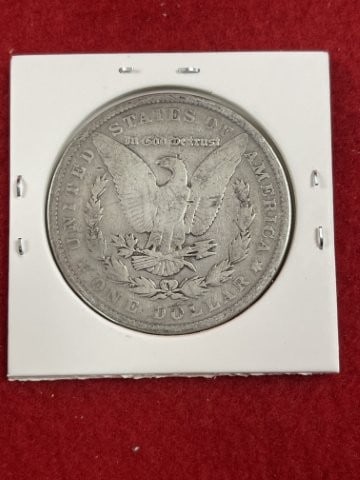 1902 Morgan Silver Dollar Coin - 2