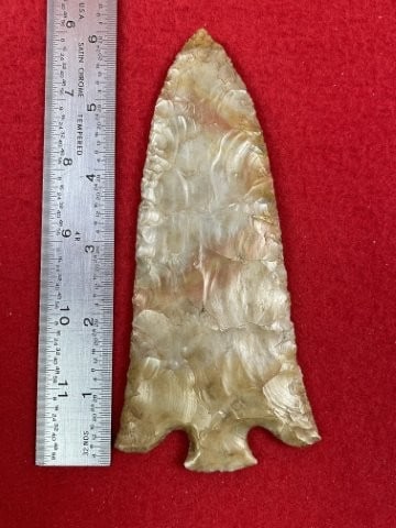 6" Ross Blade made of beautiful Flint Ridge Material Indian Artifact Arrowhead (1 of 4)