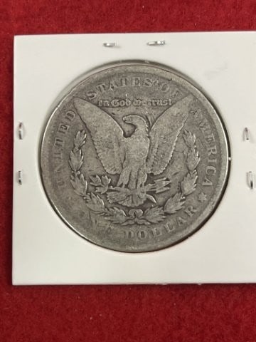 1898 Morgan Silver Dollar Coin - 2