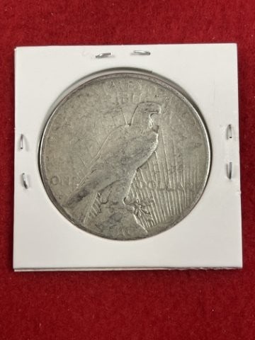 1922 S Peace Silver Dollar Coin - 2