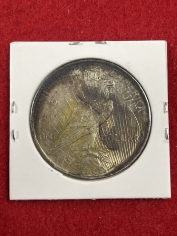 1923 Peace Silver Dollar Coin - 2