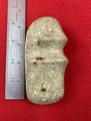 Grooved Axe Indian Artifact Arrowhead: KEY WORDS: INDIAN ARTIFACT ARTIFACTS ARROWHEAD ARROWHEADS NATIVE AMERICAN MISSISSIPPIAN QUAPAW CADDO POTTERY COINS MORGAN DOLLAR PEACE DOLLAR SILVER COINS. All coins have been Sigma tested for authent