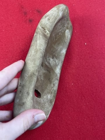 Stone Face Effigy Indian Artifact Arrowhead - 3