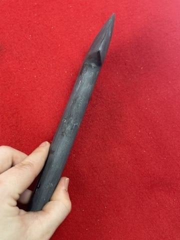 Slate Spear Point Indian Artifact Arrowhead - 3