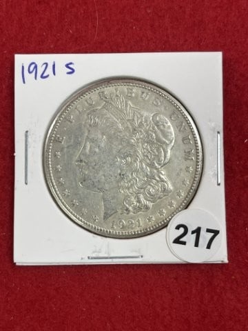 1921 S Morgan Silver Dollar Coin: KEY WORDS: INDIAN ARTIFACT ARTIFACTS ARROWHEAD ARROWHEADS NATIVE AMERICAN MISSISSIPPIAN QUAPAW CADDO POTTERY COINS MORGAN DOLLAR PEACE DOLLAR SILVER COINS. All coins have been Sigma tested for