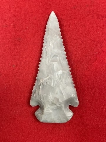 Dovetail Indian Artifact Arrowhead - 2