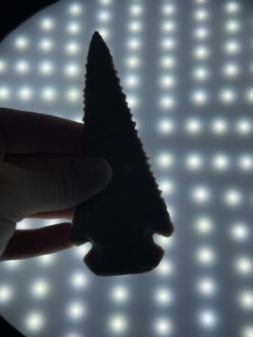 Dovetail Indian Artifact Arrowhead - 4