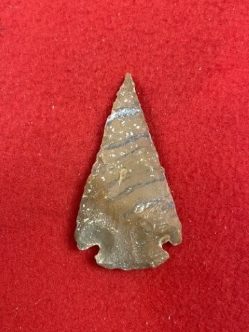 Dovetail Indian Artifact Arrowhead - 2