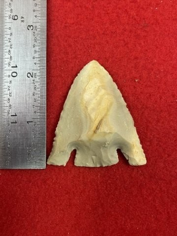 Calf Creek Indian Artifact Arrowhead (1 of 3)