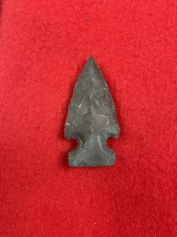 Side Notch Indian Artifact Arrowhead - 2