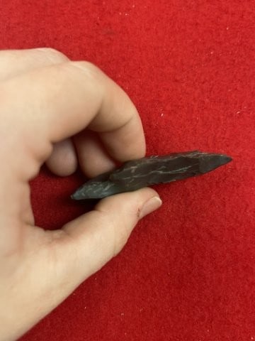 Side Notch Indian Artifact Arrowhead - 3