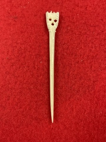 Bone Pin Indian Artifact Arrowhead - 2
