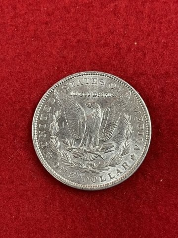 1902 Morgan Silver Dollar Coin - 2