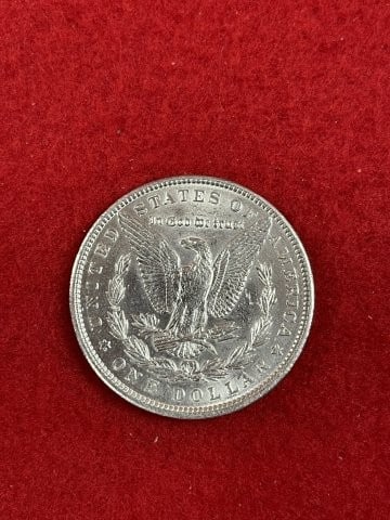 1900 Morgan Silver Dollar Coin - 2