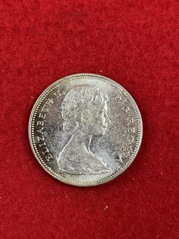 Canadian Silver Dollar: KEY WORDS: INDIAN ARTIFACT ARTIFACTS ARROWHEAD ARROWHEADS NATIVE AMERICAN MISSISSIPPIAN QUAPAW CADDO POTTERY COINS MORGAN DOLLAR PEACE DOLLAR SILVER COINS. All coins have been Sigma tested for authent