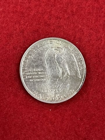 1925 Stone Mountain Half Dollar Silver Coin - 2