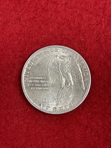 1925 Stone Mountain Half Dollar Silver Coin - 2