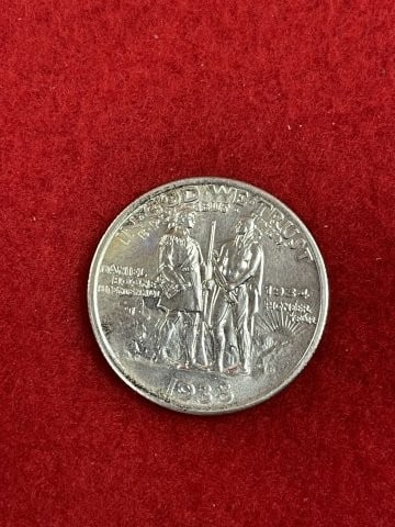 Daniel Boone Half Dollar - 2