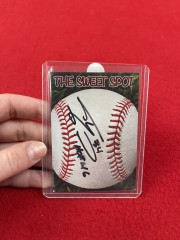 Shaq O'Neal Hand Signed Authentic Autograph: KEY WORDS: INDIAN ARTIFACT ARTIFACTS ARROWHEAD ARROWHEADS NATIVE AMERICAN MISSISSIPPIAN QUAPAW CADDO POTTERY COINS MORGAN DOLLAR PEACE DOLLAR SILVER COINS. All coins have been Sigma tested for authent