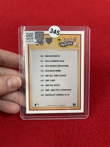 Nolan Ryan Hand Signed Authentic Autograph - 2