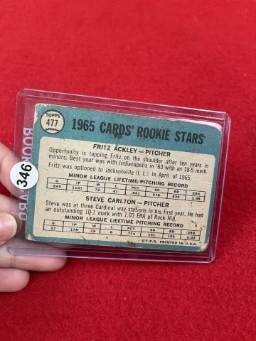 Steve Carlton Hand Signed Authentic Autograph - 2