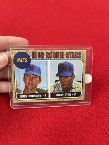 Nolan Ryan Hand Signed Authentic Autograph: KEY WORDS: INDIAN ARTIFACT ARTIFACTS ARROWHEAD ARROWHEADS NATIVE AMERICAN MISSISSIPPIAN QUAPAW CADDO POTTERY COINS MORGAN DOLLAR PEACE DOLLAR SILVER COINS. All coins have been Sigma tested for authent