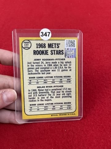 Nolan Ryan Hand Signed Authentic Autograph - 2