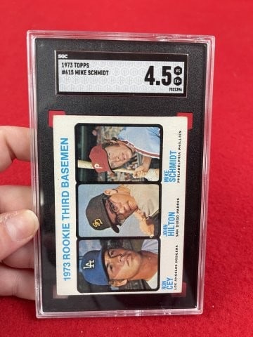 1973 Topps Mike Schmidt Baseball Card: KEY WORDS: INDIAN ARTIFACT ARTIFACTS ARROWHEAD ARROWHEADS NATIVE AMERICAN MISSISSIPPIAN QUAPAW CADDO POTTERY COINS MORGAN DOLLAR PEACE DOLLAR SILVER COINS. All coins have been Sigma tested for