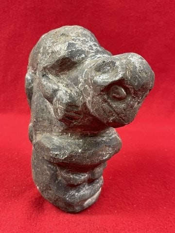 Large Stone Human Effigy Indian Artifact Arrowhead: KEY WORDS: INDIAN ARTIFACT ARTIFACTS ARROWHEAD ARROWHEADS NATIVE AMERICAN MISSISSIPPIAN QUAPAW CADDO POTTERY COINS MORGAN DOLLAR PEACE DOLLAR SILVER COINS. All coins have been Sigma tested for authent