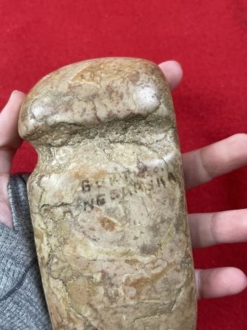 Grooved Axe Indian Artifact Arrowhead - 6