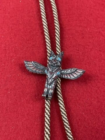 Bolo Tie Indian Artifact Arrowhead - 2