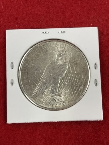 1925 Peace Silver Dollar Coin - 2