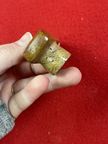 Small Stone Pipe Indian Artifact Arrowhead - 7