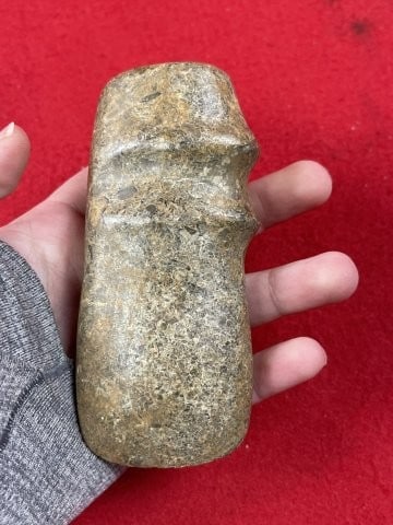 Grooved Axe Indian Artifact Arrowhead - 7