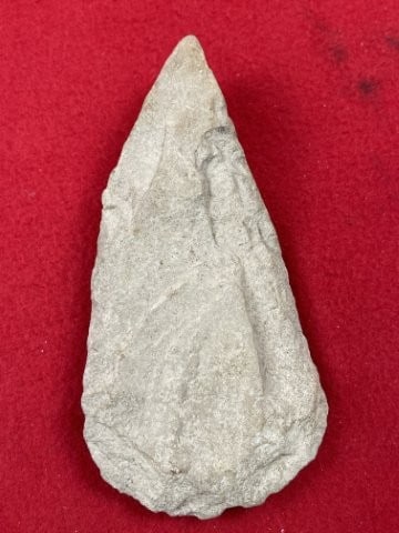 Chipped Celt Indian Artifact Arrowhead - 2