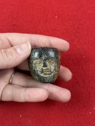 Stone Pipe Indian Artifact Arrowhead - 7