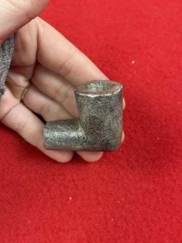 Stone Pipe Indian Artifact Arrowhead: KEY WORDS: INDIAN ARTIFACT ARTIFACTS ARROWHEAD ARROWHEADS NATIVE AMERICAN MISSISSIPPIAN QUAPAW CADDO POTTERY COINS MORGAN DOLLAR PEACE DOLLAR SILVER COINS. All coins have been Sigma tested for authent