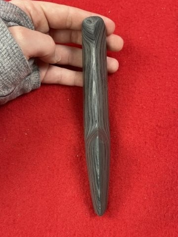 Slate Birdstone Indian Artifact Arrowhead - 4