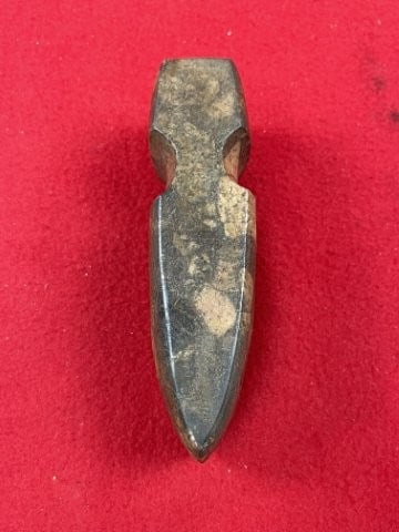 Grooved Axe Indian Artifact Arrowhead - 2