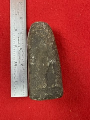 Pestle Indian Artifact Arrowhead: KEY WORDS: INDIAN ARTIFACT ARTIFACTS ARROWHEAD ARROWHEADS NATIVE AMERICAN MISSISSIPPIAN QUAPAW CADDO POTTERY COINS MORGAN DOLLAR PEACE DOLLAR SILVER COINS. All coins have been Sigma tested for authent