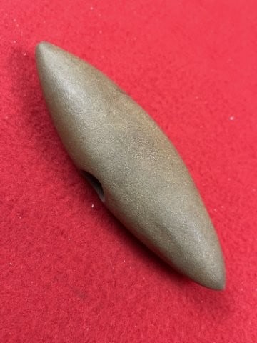 Bannerstone Indian Artifact Arrowhead: KEY WORDS: INDIAN ARTIFACT ARTIFACTS ARROWHEAD ARROWHEADS NATIVE AMERICAN MISSISSIPPIAN QUAPAW CADDO POTTERY COINS MORGAN DOLLAR PEACE DOLLAR SILVER COINS. All coins have been Sigma tested for