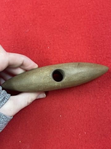 Bannerstone Indian Artifact Arrowhead - 4