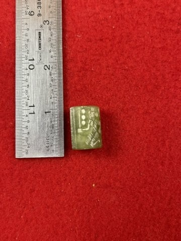 Trade Bead Indian Artifact Arrowhead: KEY WORDS: INDIAN ARTIFACT ARTIFACTS ARROWHEAD ARROWHEADS NATIVE AMERICAN MISSISSIPPIAN QUAPAW CADDO POTTERY COINS MORGAN DOLLAR PEACE DOLLAR SILVER COINS. All coins have been Sigma tested for authent