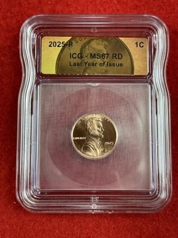 2025 Last Year of Issue Penny: KEY WORDS: INDIAN ARTIFACT ARTIFACTS ARROWHEAD ARROWHEADS NATIVE AMERICAN MISSISSIPPIAN QUAPAW CADDO POTTERY COINS MORGAN DOLLAR PEACE DOLLAR SILVER COINS. All coins have been Sigma tested for