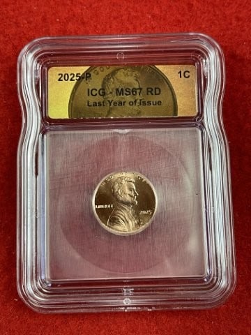 2025 Last Year of Issue Penny: KEY WORDS: INDIAN ARTIFACT ARTIFACTS ARROWHEAD ARROWHEADS NATIVE AMERICAN MISSISSIPPIAN QUAPAW CADDO POTTERY COINS MORGAN DOLLAR PEACE DOLLAR SILVER COINS. All coins have been Sigma tested for