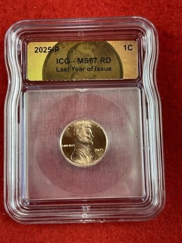 2025 Last Year of Issue Penny: KEY WORDS: INDIAN ARTIFACT ARTIFACTS ARROWHEAD ARROWHEADS NATIVE AMERICAN MISSISSIPPIAN QUAPAW CADDO POTTERY COINS MORGAN DOLLAR PEACE DOLLAR SILVER COINS. All coins have been Sigma tested for