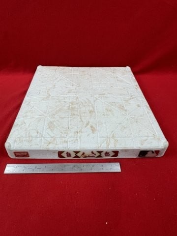 Game Used Authentic Base Major League Baseball: KEY WORDS: INDIAN ARTIFACT ARTIFACTS ARROWHEAD ARROWHEADS NATIVE AMERICAN MISSISSIPPIAN QUAPAW CADDO POTTERY COINS MORGAN DOLLAR PEACE DOLLAR SILVER COINS. All coins have been Sigma tested for