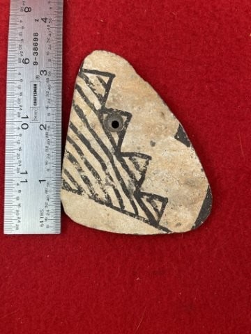 Anastazi Pottery Pendant Indian Artifact Arrowhead: KEY WORDS: INDIAN ARTIFACT ARTIFACTS ARROWHEAD ARROWHEADS NATIVE AMERICAN MISSISSIPPIAN QUAPAW CADDO POTTERY COINS MORGAN DOLLAR PEACE DOLLAR SILVER COINS. All coins have been Sigma tested for