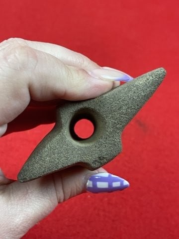 Bannerstone Indian Artifact Arrowhead - 4